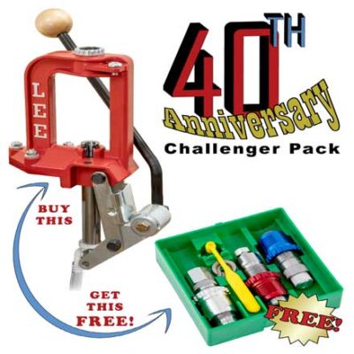 MIDSOUTH SHOOTERS: Challenger 40th Anniversary Pack with 223 Remington Breech Lock 3-Die Set