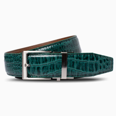 NEXTBELT: Kayiman Green Augusta Ratchet Belt 1.575"