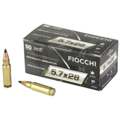 PALMETTO STATE ARMORY: Fiocchi Hyperformance 5.7x28mm 40gr. Ammo, 50rds / $0.30 per round
