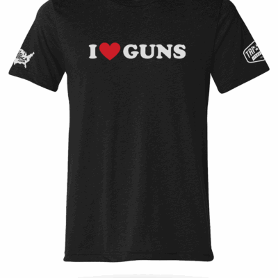 TRISTAR TRADING CO: Legally Armed America I Love Guns T-Shirt / $26.50 - $34.50