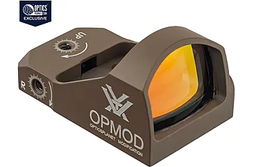 OPTICS PLANET: Vortex OPMOD Viper 1x24mm Reflex Red Dot Sight VRD-6-OP, Color: FDE, Battery Type: Stand Alone Lithium, CR2032, Includes Blazin' Deal w/ Free Shipping