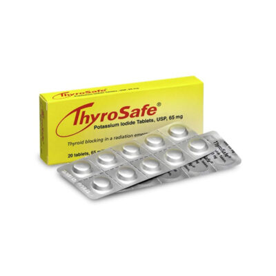MIRA SAFETY: Thyrosafe Tablets: FDA Approved Potassium Iodide (KI) Tablets - Protects Against Radioactive Iodine