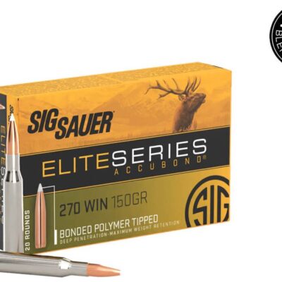 SIG SAUER: 270 Win, 150GR, ELITE SERIES ACCUBOND, 20 RD CT. BOX - BLEMISHED