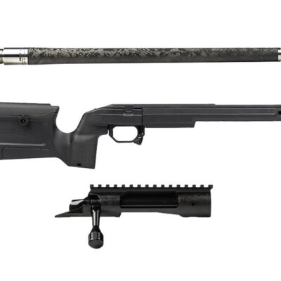 AEROPRECISION: Stag Pursuit Bundle: 20" .308 Win Proof Carbon Fiber Barrel & Short Action w/ Black KRG Bravo Chassis