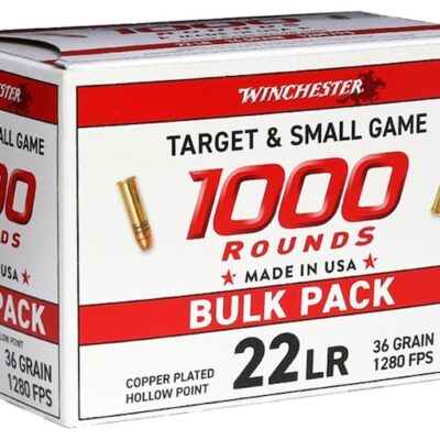 MIDWAY USA: Winchester 22LR Ammo 36 Grain Plated Hollow Point / $0.05 per round