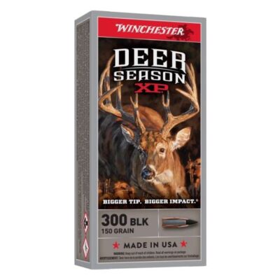 PALMETTO STATE ARMORY: Winchester Deer Season XP 300 AAC Blackout 150gr Ammo, 20 Round Box / $1.00 per round